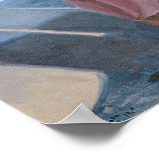 Sorolla - na het zwemmen poster (Hoek)