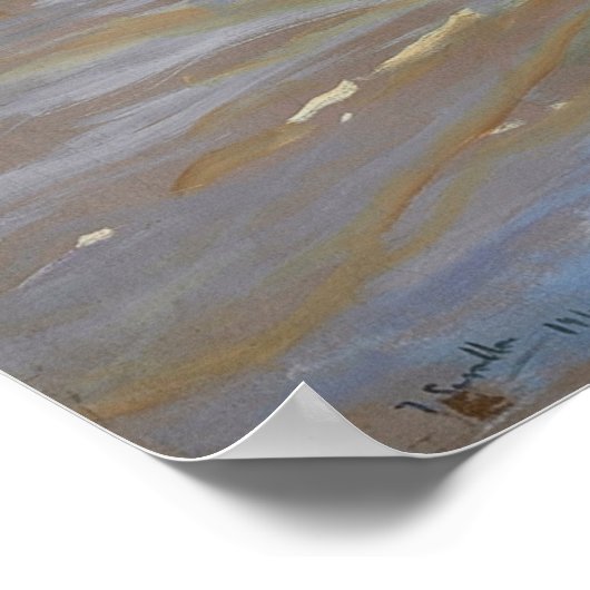 Sorolla - Nina on the Beach , Valencia Poster (Hoek)