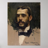 Sorolla - Portret van Rafael Altamira Poster (Voorkant)