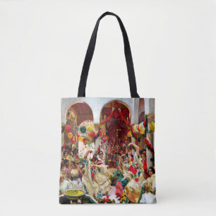 Sorolla-schilderij - Sevilla, de dans Tote Bag