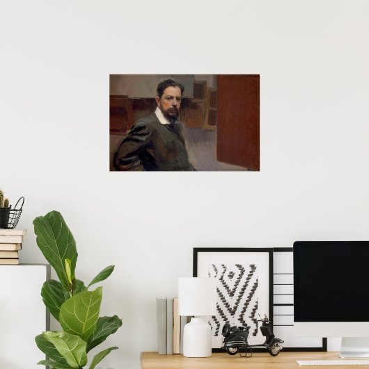 Sorolla - Self Portrait Poster (Thuiskantoor)
