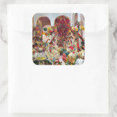 Sorolla: Sevilla-De Dans Vierkante Sticker (Tas)