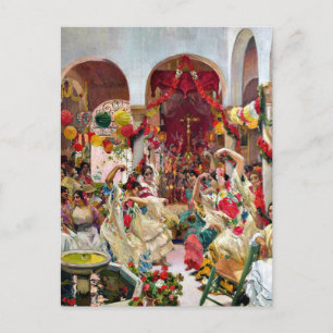 Sorolla: Sevilla-The Dance Briefkaart