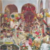 Sorolla: Sevilla-The Dance Sticker (Voorkant)