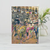 Sorolla - The Bullfighter Kaart (Staand voorkant)