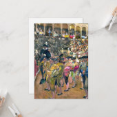 Sorolla - The Bullfighter Kaart (Voorkant / Achterkant in situ)