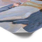 Sorolla - Tijd voor een bad in Valencia Poster (Hoek)