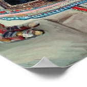 Sorolla - Typisch Lagarterana Poster (Hoek)