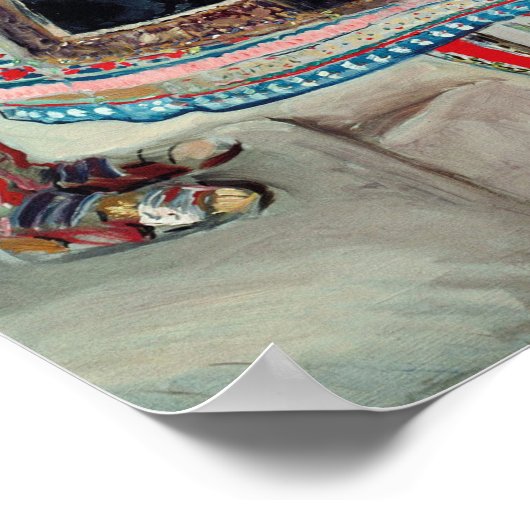 Sorolla - Typisch Lagarterana Poster (Hoek)