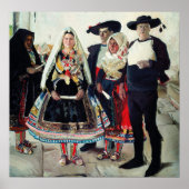 Sorolla - Typisch Lagarterana Poster (Voorkant)