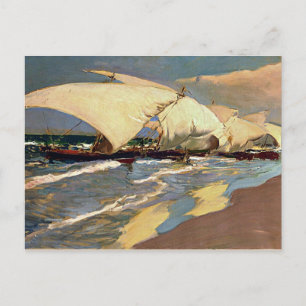 Sorolla - Valenciaanse Boats Briefkaart