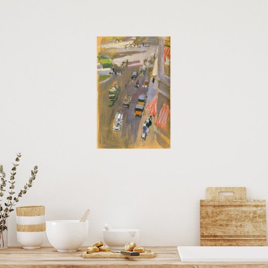 Sorolla - Vijfde Avenue New York Poster (Keuken)