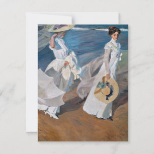 Sorolla Y Bastida - langs de kust Bedankkaart