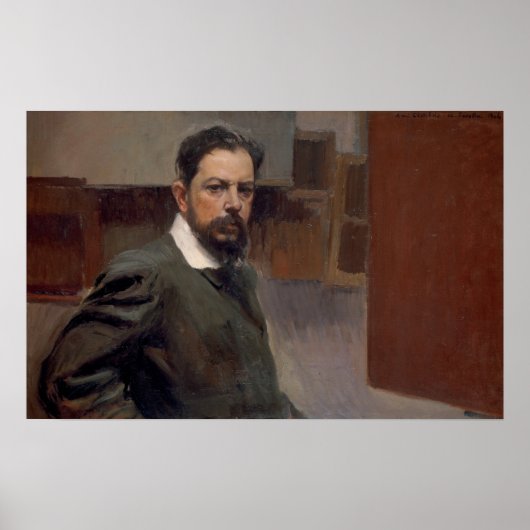 Sorolla - Zelfportret Poster (Voorkant)