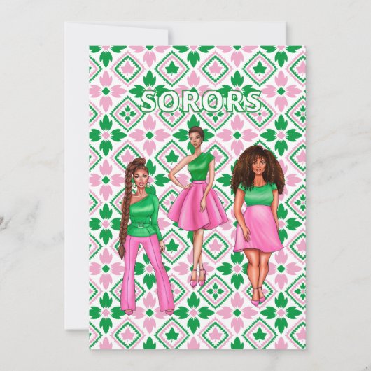 Sororen in 1908 (Voorkant)