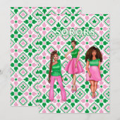 Sororen in 1908 (Voorkant / Achterkant)