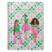 Sororen in 1908 notitieboek (Voorkant)