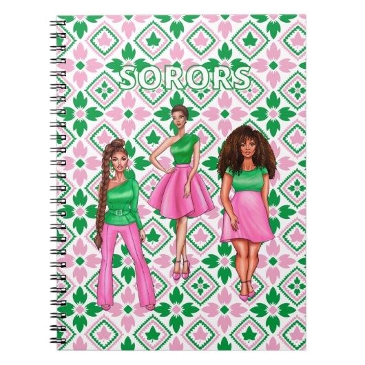 Sororen in 1908 notitieboek (Voorkant)