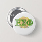 Sorority, Inc. Ronde Button 5,7 Cm (Voorkant /achterkant)