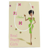 Sorority Life girly illustratie Medium Cadeauzakje (Voorkant)