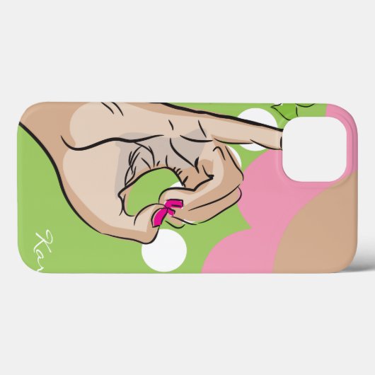 Sorority life iPad case (Achterkant (horizontaal))