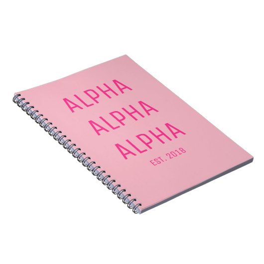 Sorority-notebook Notitieboek (Rechterzijde)