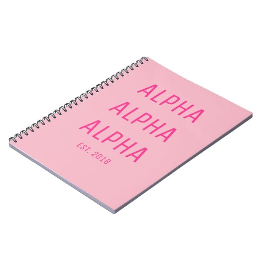 Sorority-notebook Notitieboek (Linkerzijde)