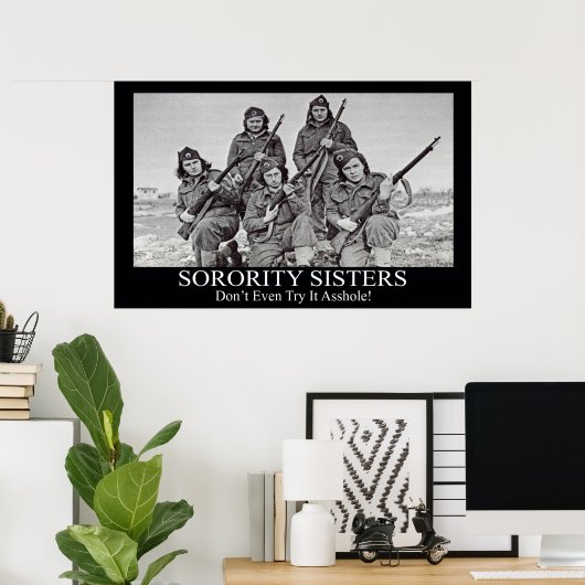 Sorority Sisters Poster (Thuiskantoor)