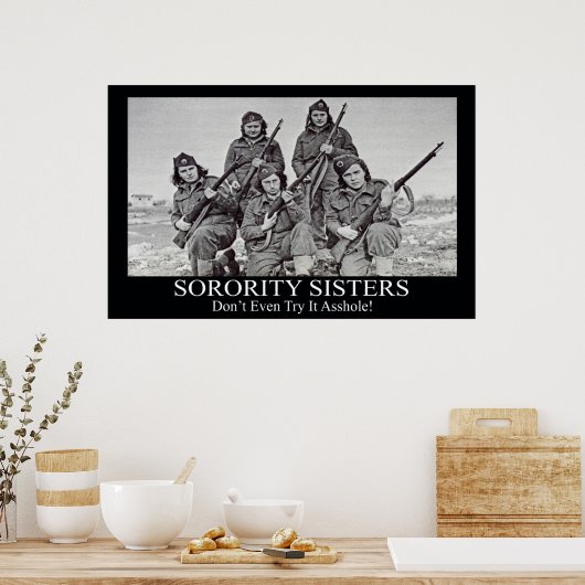 Sorority Sisters Poster (Keuken)