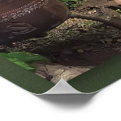 Soros in het Poster van de geheime tuin (Hoek)