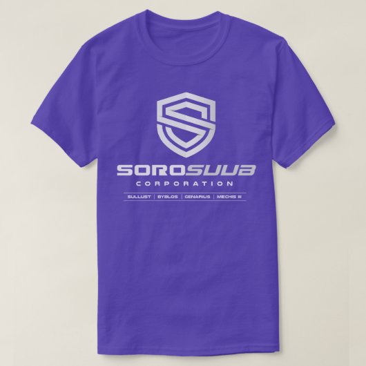 SoroSub Corporation T-shirt (Design voorkant)