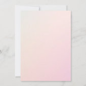 Sorprise Birthday Party 50th Birthday with Numers  Kaart (Achterkant)