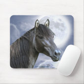 Sorraia Spaanse Mustang Hengst Paard & Mousepad Muismat (Met muis)