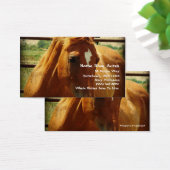 Sorrel in Ronde Pen Visitekaartjes (Bureau)