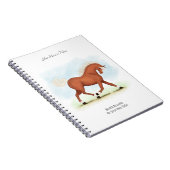 Sorrel Pony of Horse Persoonlijke Eigenaar Journal Notitieboek (Rechterzijde)