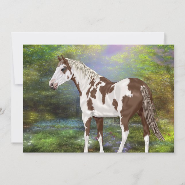 Sorrel Tovero Paint Horse Print (Voorkant)
