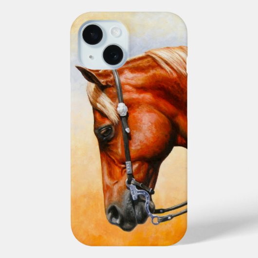 Sorrel Western Pleasure Quarter Horse Case-Mate iPhone Case (Achterkant)
