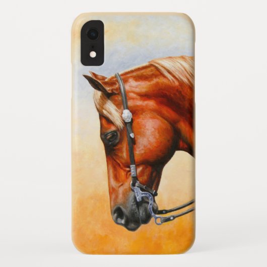 Sorrel Western Pleasure Quarter Horse Case-Mate iPhone Case (Achterkant)