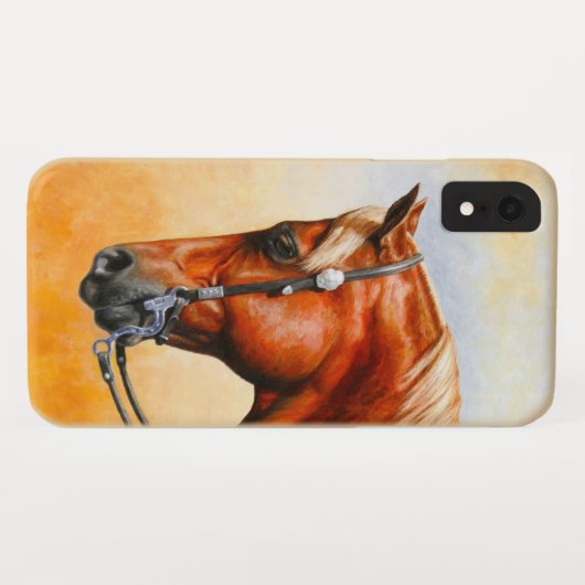 Sorrel Western Pleasure Quarter Horse Case-Mate iPhone Case (Achterkant (horizontaal))