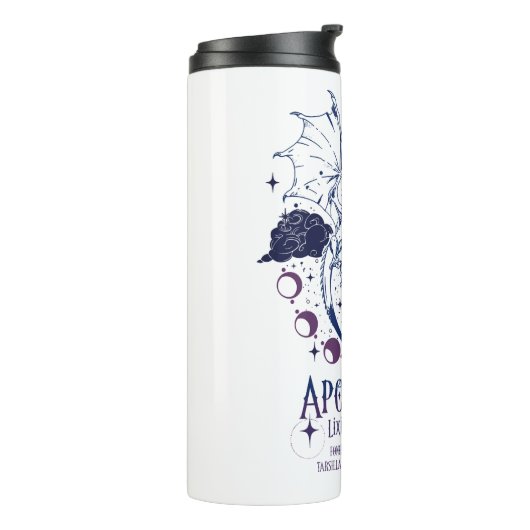 Sorrengail Apothecary Vierde Wing Thermosbeker (Gedraaid links)