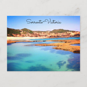 Sorrento Back Beach, Victoria, Australië Briefkaart