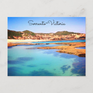 Sorrento Back Beach, Victoria, Australië Briefkaart