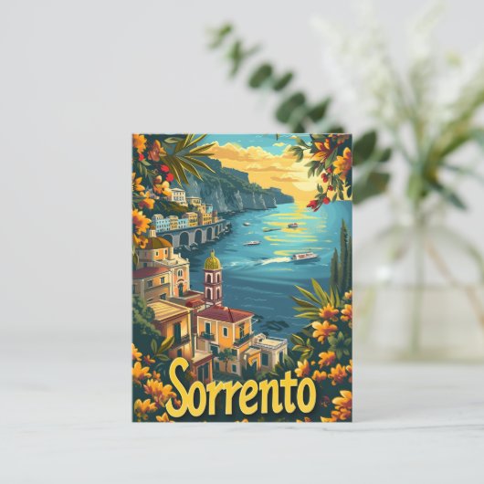 Sorrento  briefkaart (Staand voorkant)