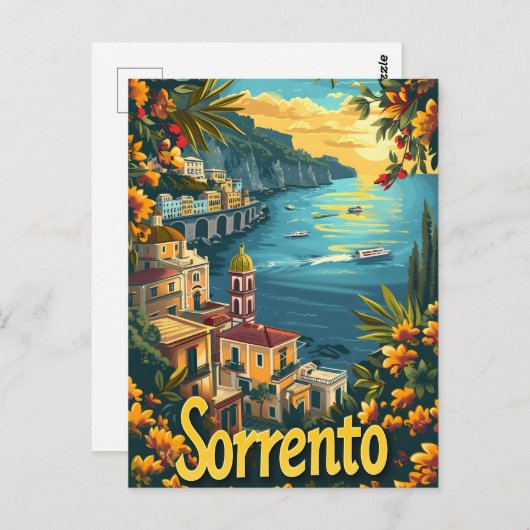 Sorrento  briefkaart (Voorkant / Achterkant)