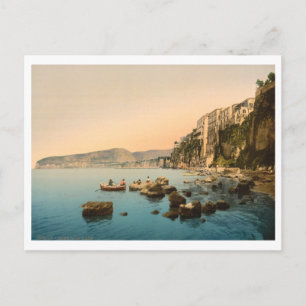 Sorrento door het Zee, Napels, Campanië, Italië Briefkaart