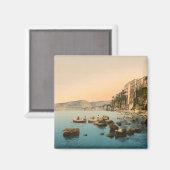 Sorrento door het Zee, Napels, Campanië, Italië Magneet (Voorkant / Achterkant)