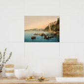 Sorrento door het Zee, Napels, Campanië, Italië Poster (Keuken)