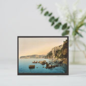 Sorrento door het zee, Napels, Italië, klassiek Ph Briefkaart (Staand voorkant)