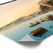 Sorrento door het zee, Napels, Italië, klassiek Ph Poster (Hoek)