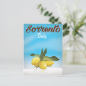 Sorrento — Italiaanse vacatureposter Briefkaart (Staand voorkant)